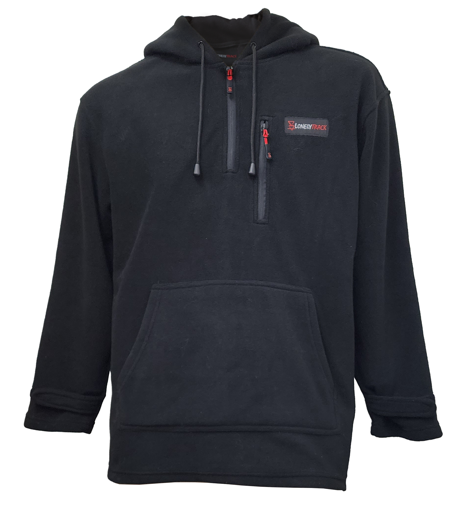 ROGUE Long Sleeve HOODED TOP BLACK