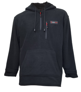 ROGUE Long Sleeve HOODED TOP BLACK