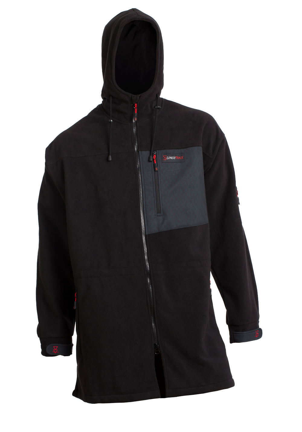 MOKAU FLEECE JACKET BLACK