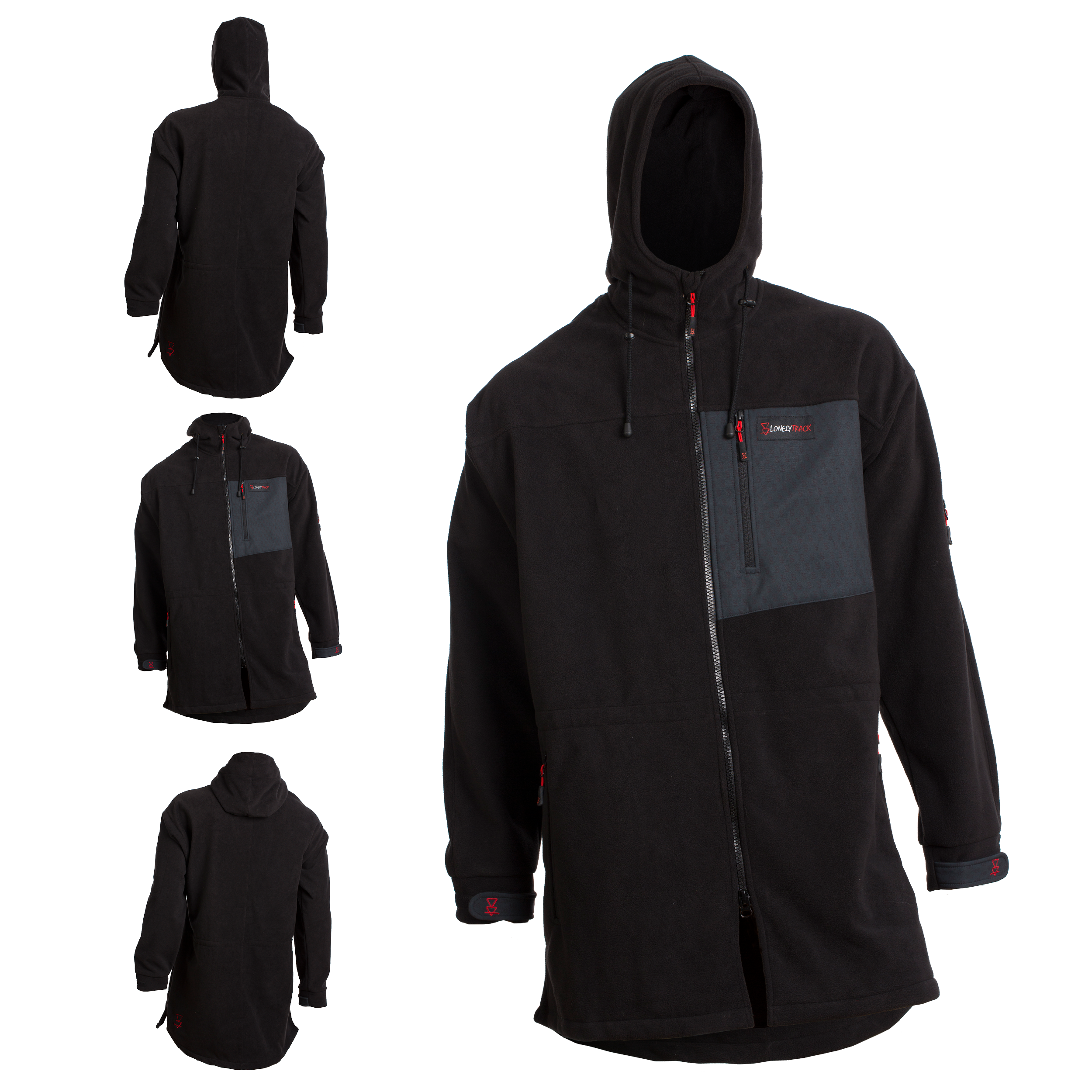 MOKAU FLEECE JACKET BLACK