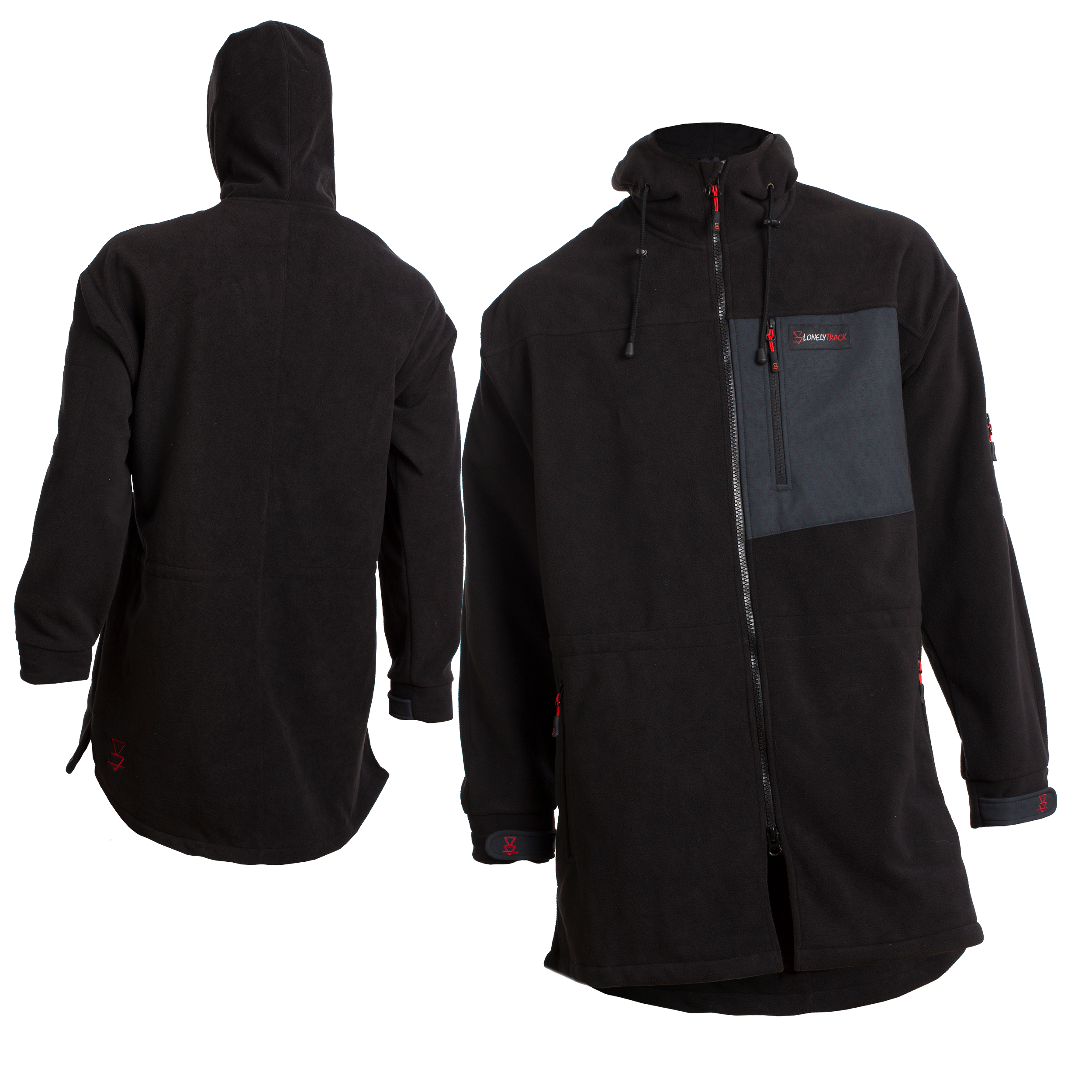 MOKAU FLEECE JACKET BLACK